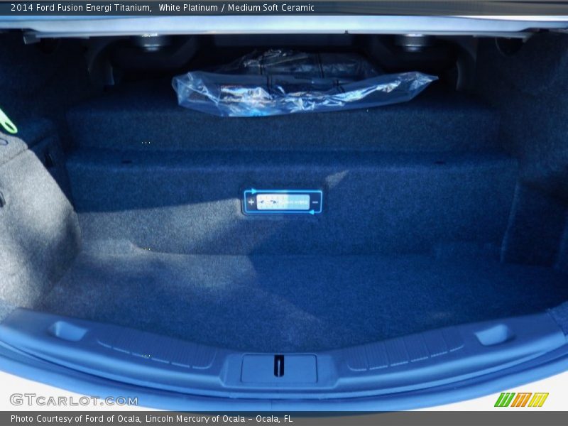  2014 Fusion Energi Titanium Trunk