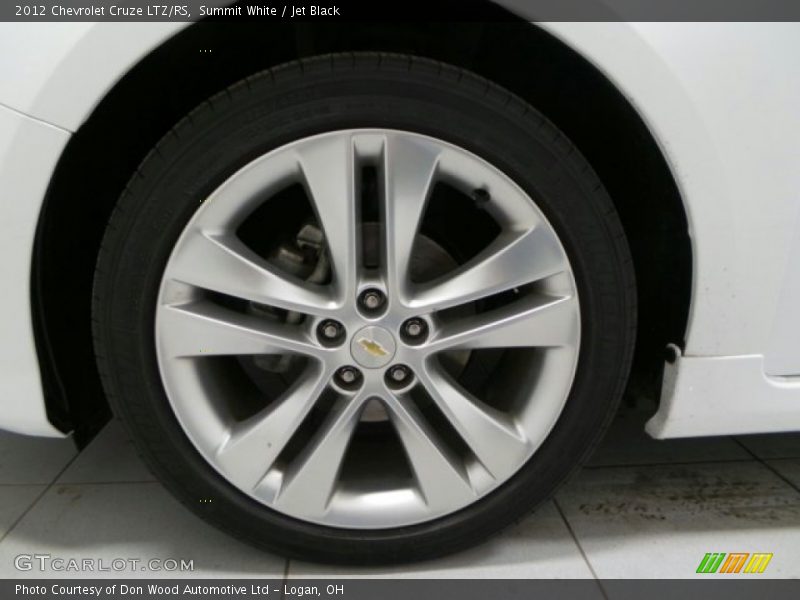 Summit White / Jet Black 2012 Chevrolet Cruze LTZ/RS