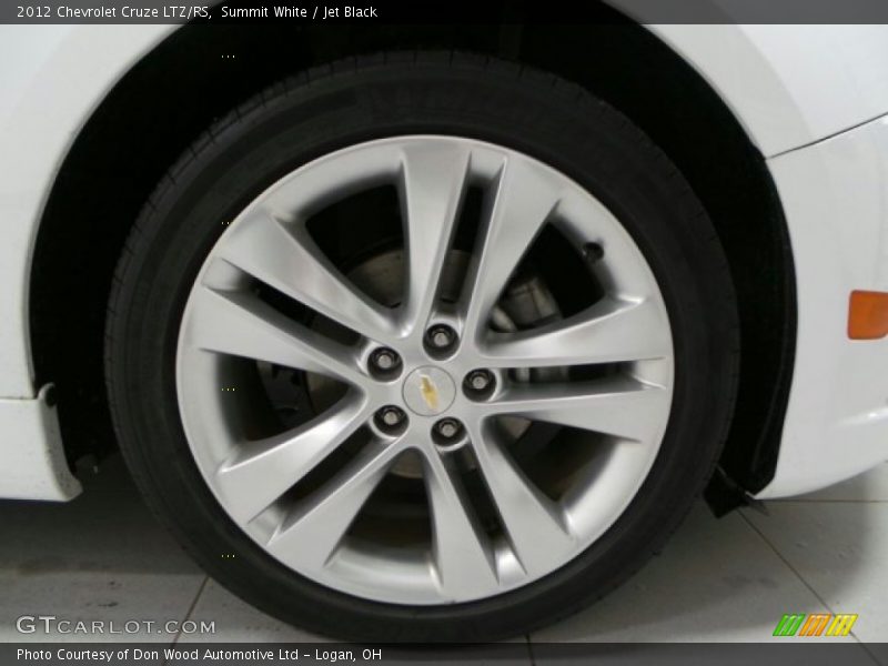 Summit White / Jet Black 2012 Chevrolet Cruze LTZ/RS