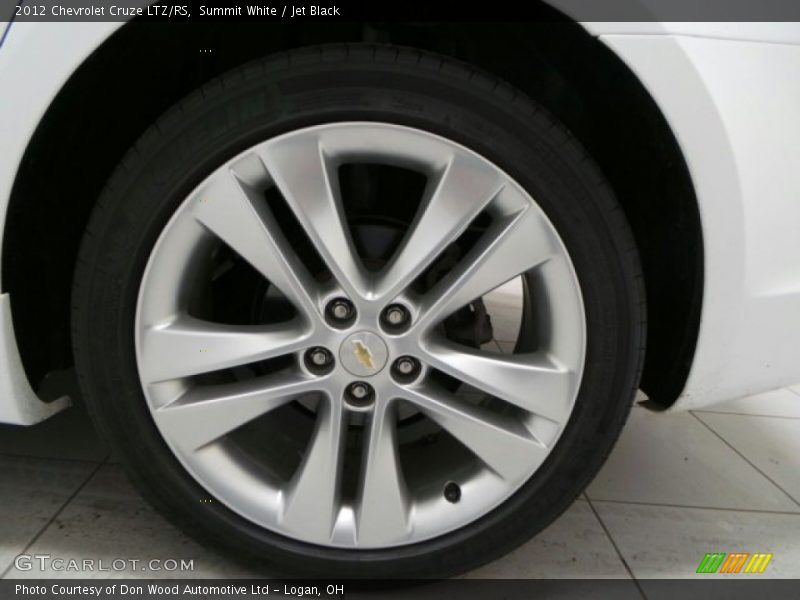 Summit White / Jet Black 2012 Chevrolet Cruze LTZ/RS