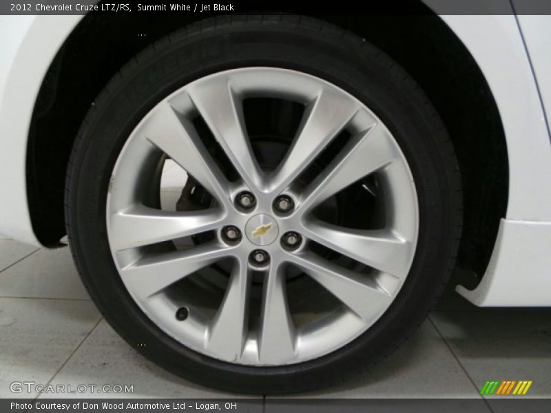 Summit White / Jet Black 2012 Chevrolet Cruze LTZ/RS