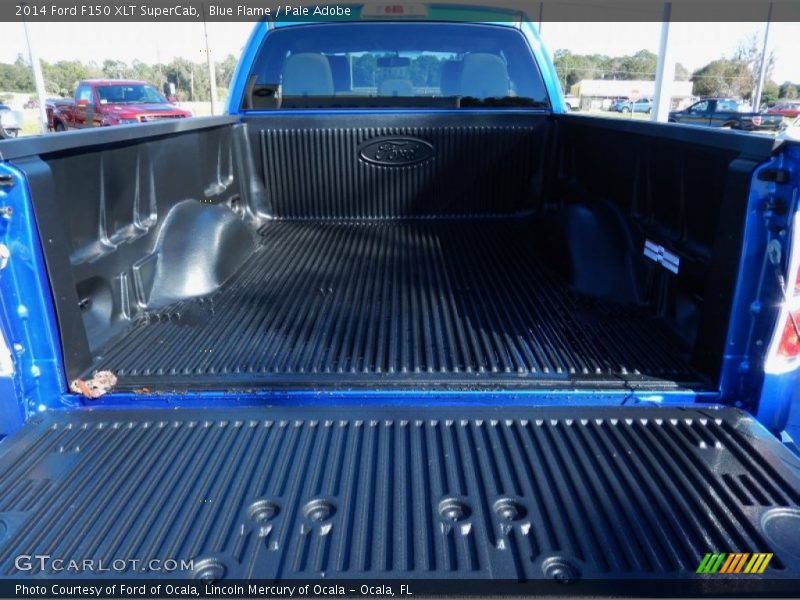 Blue Flame / Pale Adobe 2014 Ford F150 XLT SuperCab