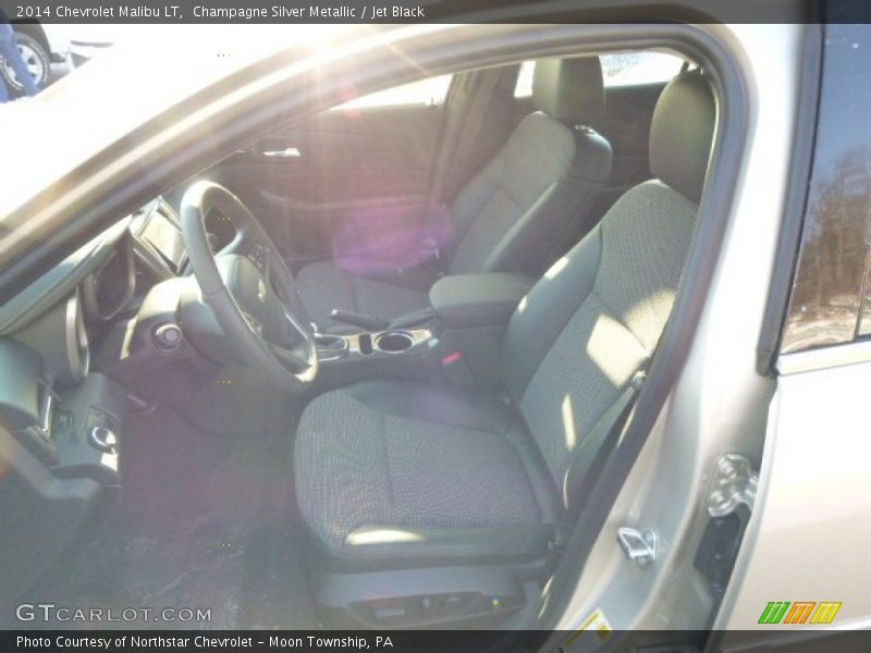 Champagne Silver Metallic / Jet Black 2014 Chevrolet Malibu LT