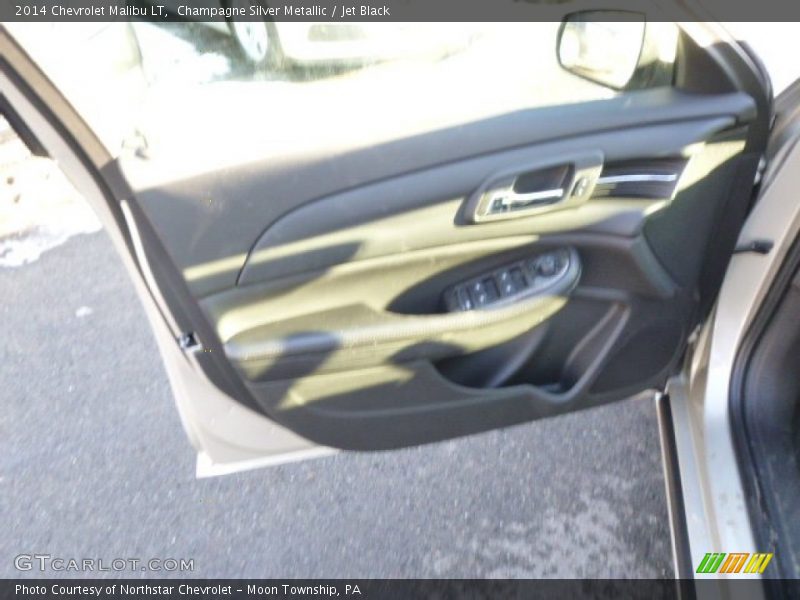Champagne Silver Metallic / Jet Black 2014 Chevrolet Malibu LT