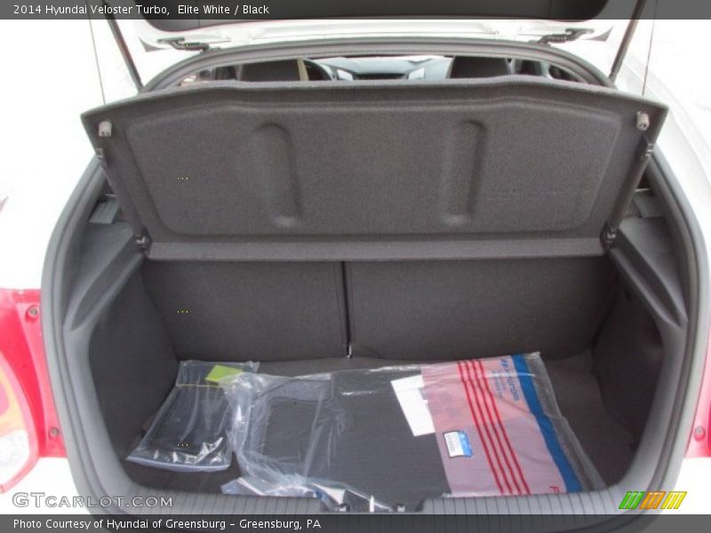 Elite White / Black 2014 Hyundai Veloster Turbo