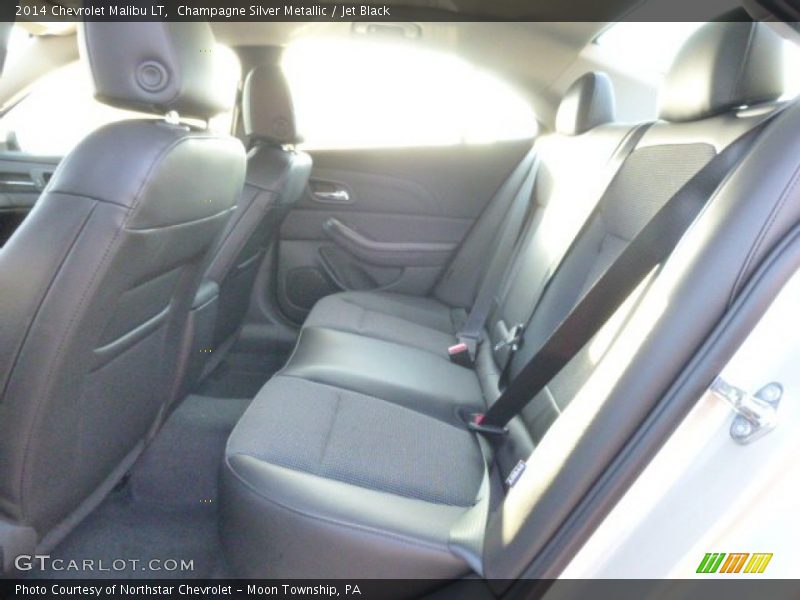 Champagne Silver Metallic / Jet Black 2014 Chevrolet Malibu LT