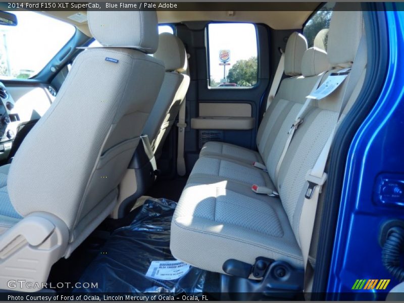 Blue Flame / Pale Adobe 2014 Ford F150 XLT SuperCab