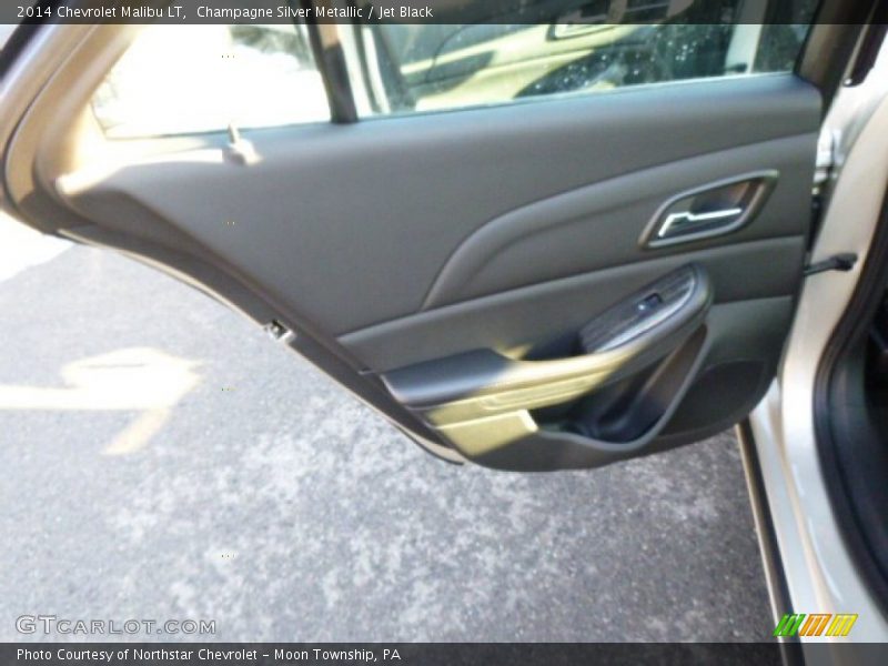 Champagne Silver Metallic / Jet Black 2014 Chevrolet Malibu LT