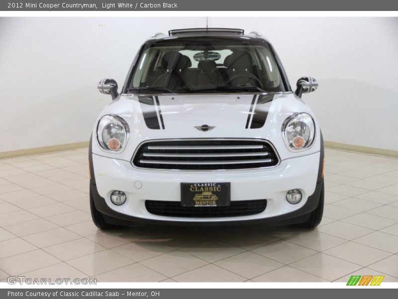 Light White / Carbon Black 2012 Mini Cooper Countryman