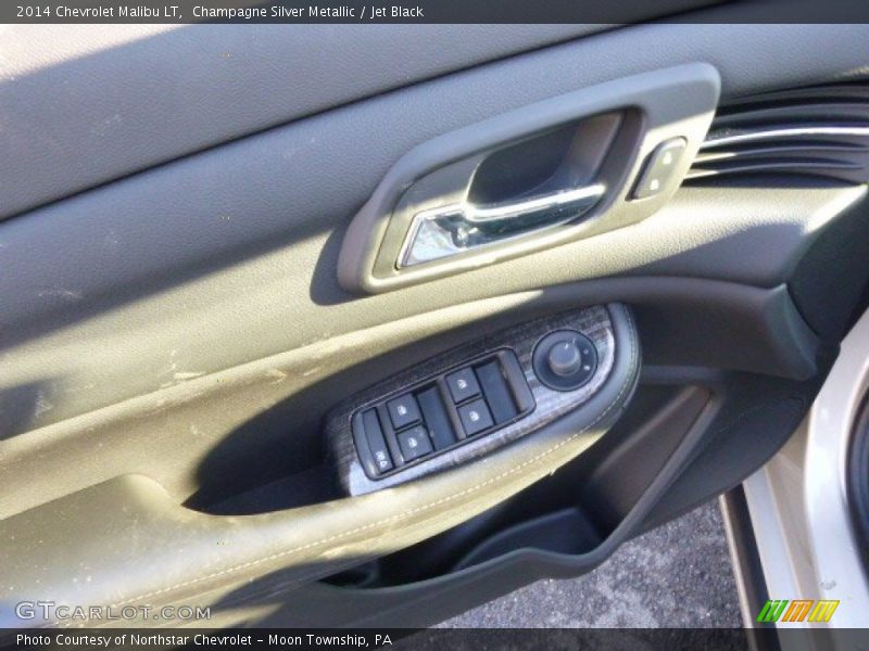 Champagne Silver Metallic / Jet Black 2014 Chevrolet Malibu LT