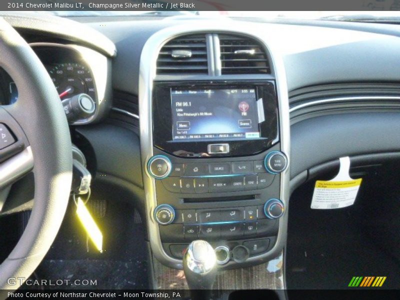 Champagne Silver Metallic / Jet Black 2014 Chevrolet Malibu LT