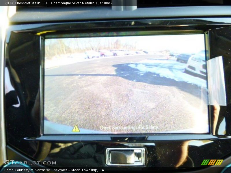 Champagne Silver Metallic / Jet Black 2014 Chevrolet Malibu LT