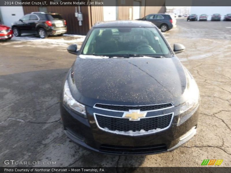 Black Granite Metallic / Jet Black 2014 Chevrolet Cruze LT