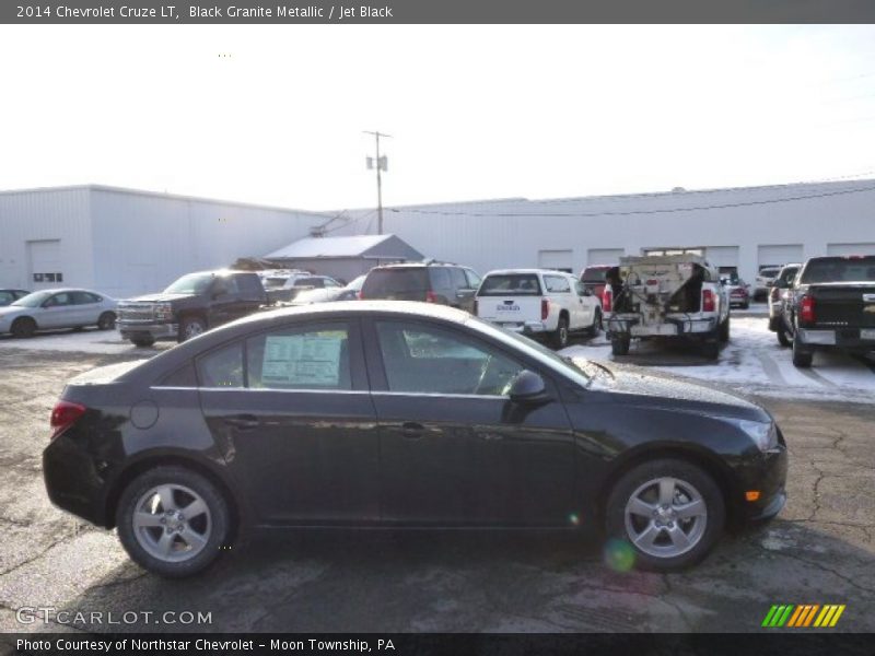 Black Granite Metallic / Jet Black 2014 Chevrolet Cruze LT