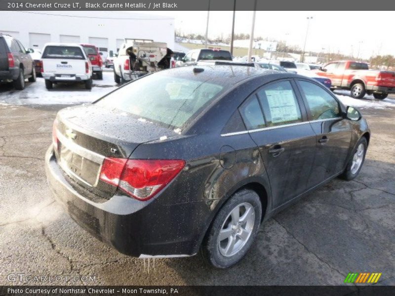 Black Granite Metallic / Jet Black 2014 Chevrolet Cruze LT