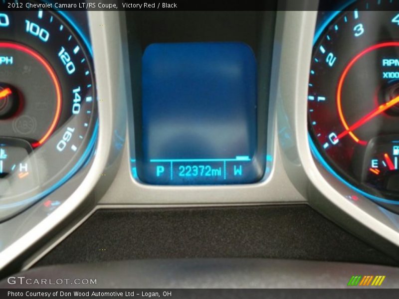 Victory Red / Black 2012 Chevrolet Camaro LT/RS Coupe