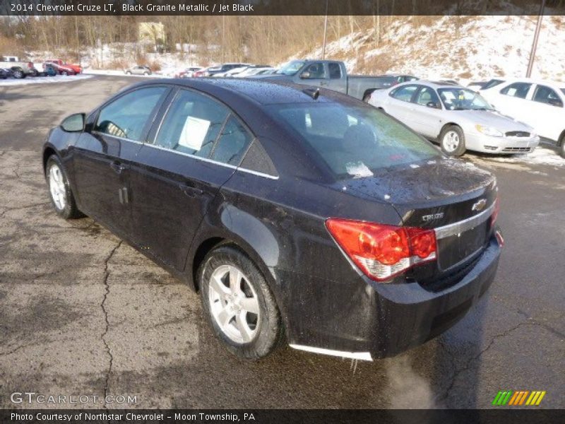 Black Granite Metallic / Jet Black 2014 Chevrolet Cruze LT