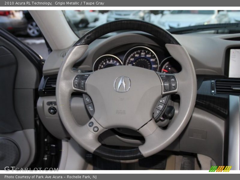 Grigio Metallic / Taupe Gray 2010 Acura RL Technology
