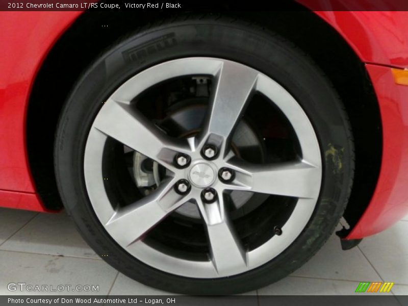 Victory Red / Black 2012 Chevrolet Camaro LT/RS Coupe