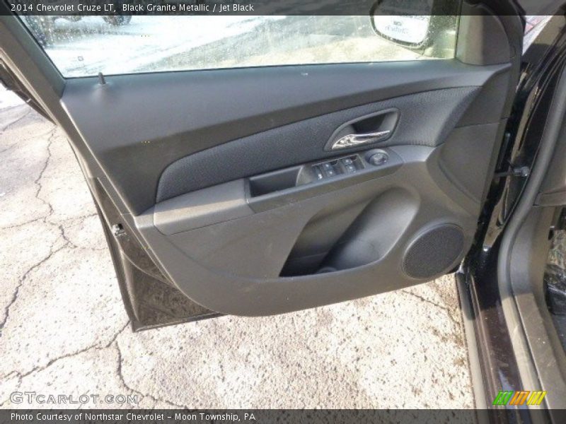 Black Granite Metallic / Jet Black 2014 Chevrolet Cruze LT