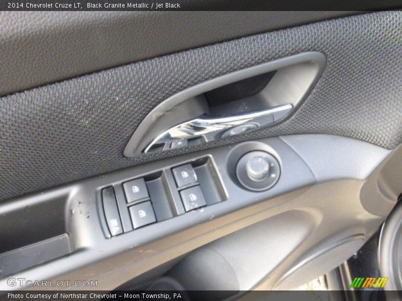 Black Granite Metallic / Jet Black 2014 Chevrolet Cruze LT