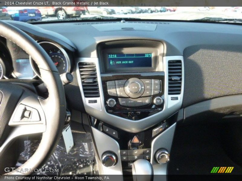 Black Granite Metallic / Jet Black 2014 Chevrolet Cruze LT