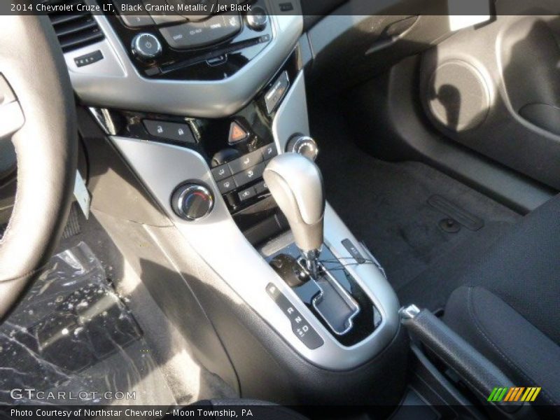Black Granite Metallic / Jet Black 2014 Chevrolet Cruze LT
