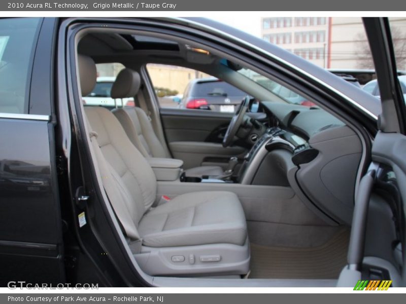 Grigio Metallic / Taupe Gray 2010 Acura RL Technology