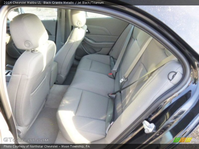Black Granite Metallic / Jet Black/Titanium 2014 Chevrolet Malibu LS