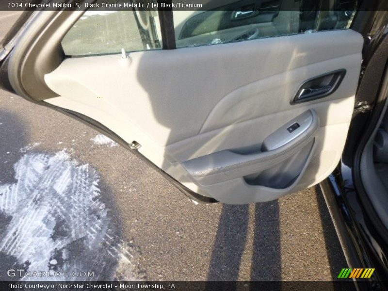 Black Granite Metallic / Jet Black/Titanium 2014 Chevrolet Malibu LS