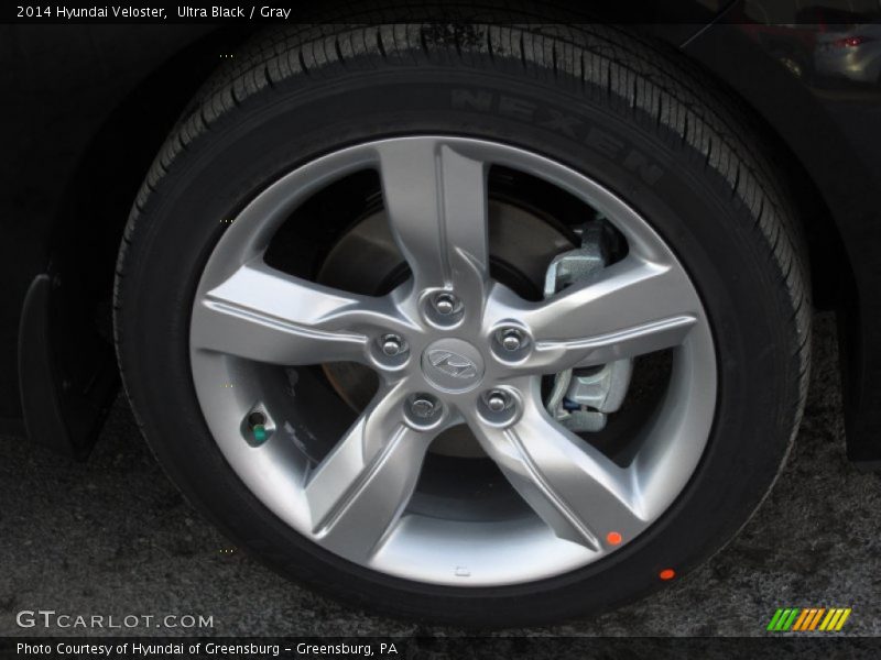 Ultra Black / Gray 2014 Hyundai Veloster