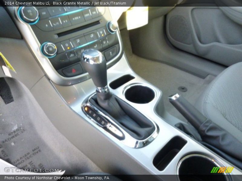 Black Granite Metallic / Jet Black/Titanium 2014 Chevrolet Malibu LS