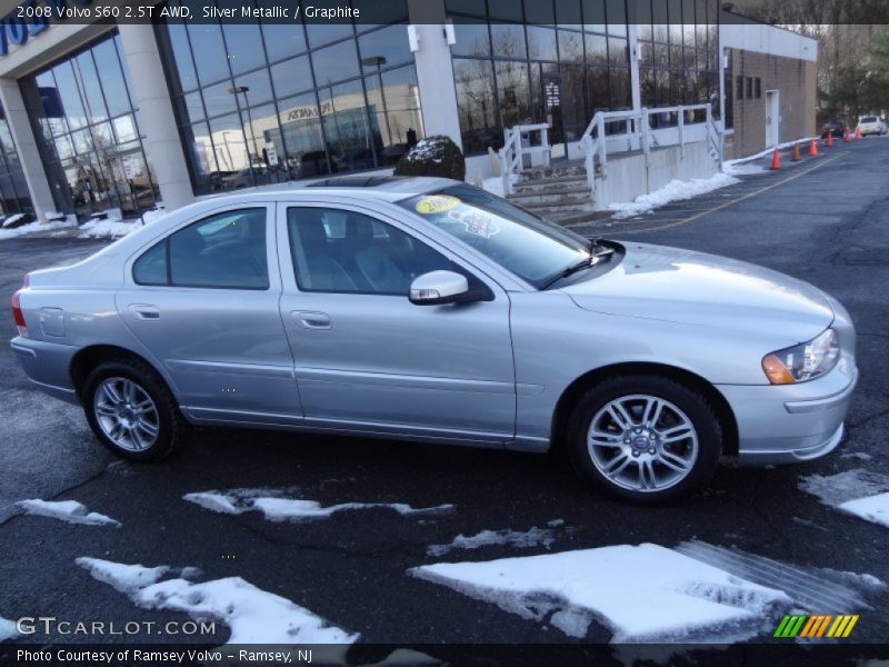 Silver Metallic / Graphite 2008 Volvo S60 2.5T AWD