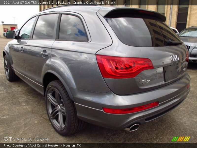 Graphite Gray Metallic / Black 2014 Audi Q7 3.0 TFSI quattro S Line Package