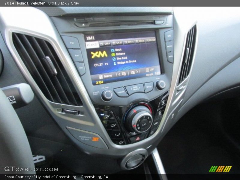 Ultra Black / Gray 2014 Hyundai Veloster