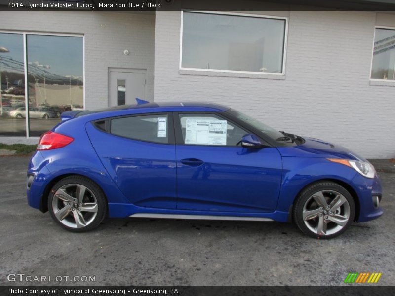  2014 Veloster Turbo Marathon Blue