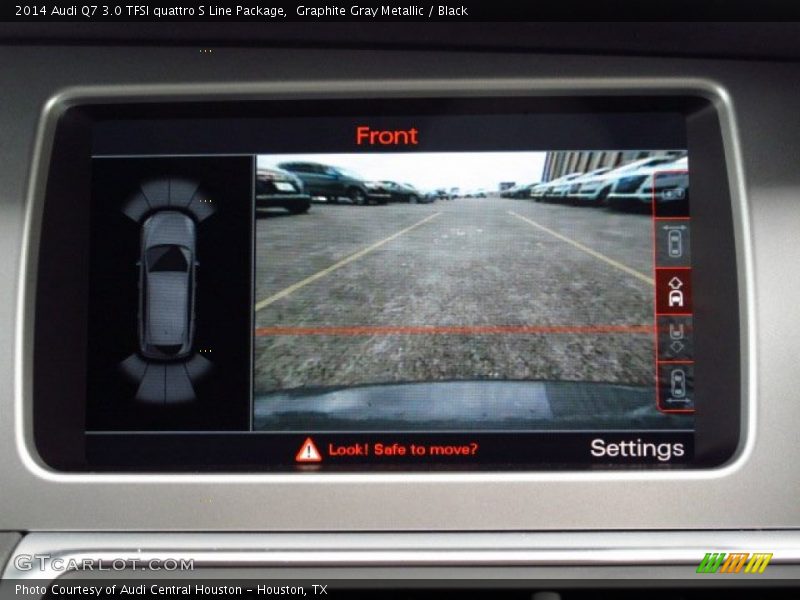Graphite Gray Metallic / Black 2014 Audi Q7 3.0 TFSI quattro S Line Package
