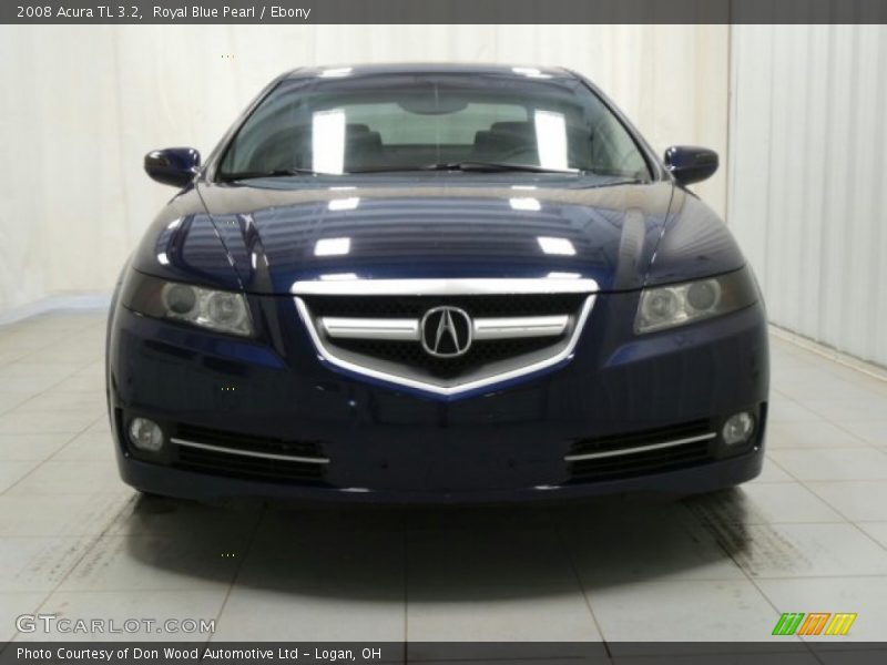 Royal Blue Pearl / Ebony 2008 Acura TL 3.2
