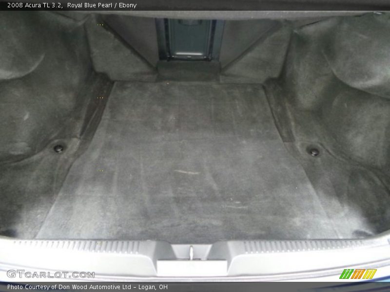 Royal Blue Pearl / Ebony 2008 Acura TL 3.2