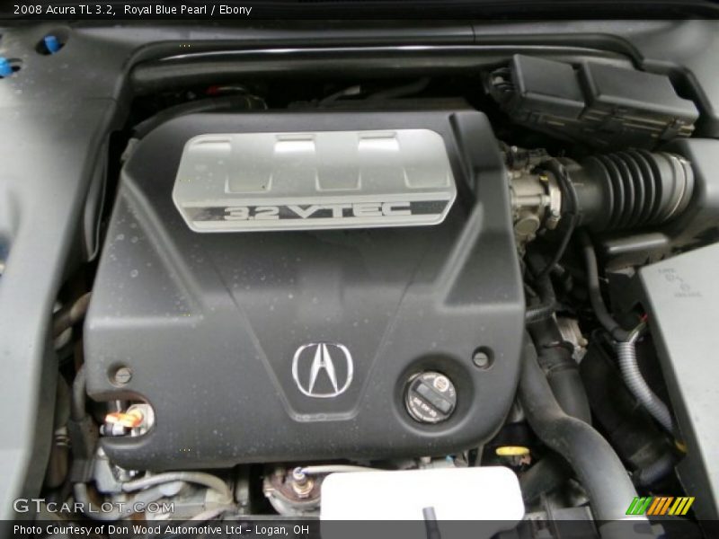 Royal Blue Pearl / Ebony 2008 Acura TL 3.2