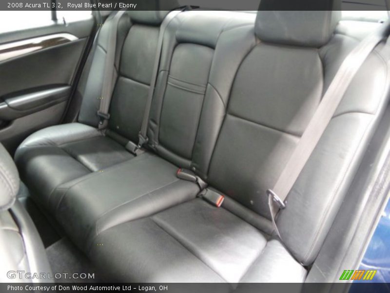 Royal Blue Pearl / Ebony 2008 Acura TL 3.2