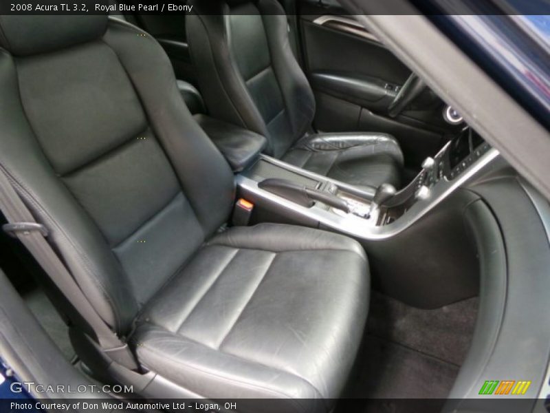 Royal Blue Pearl / Ebony 2008 Acura TL 3.2