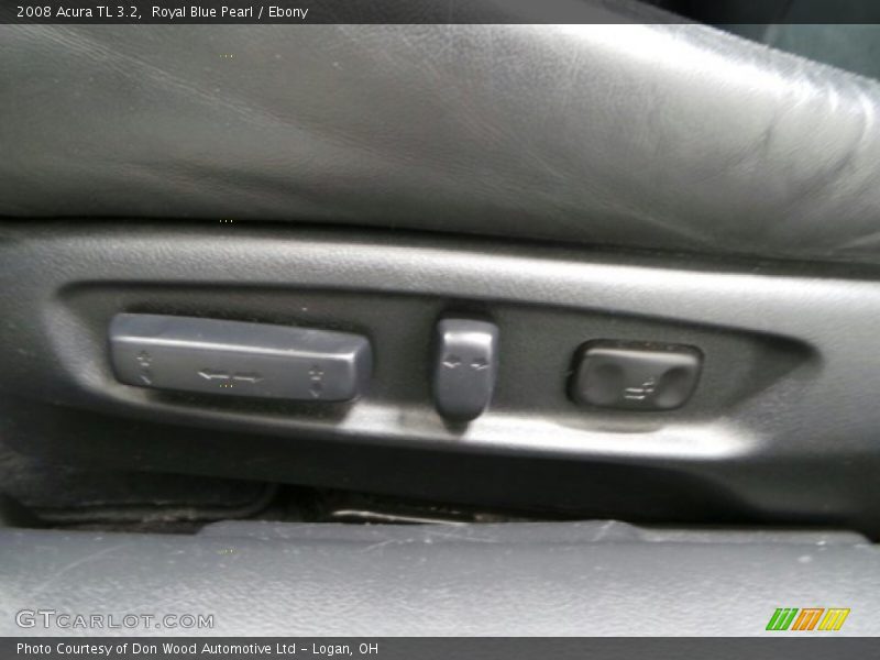 Royal Blue Pearl / Ebony 2008 Acura TL 3.2