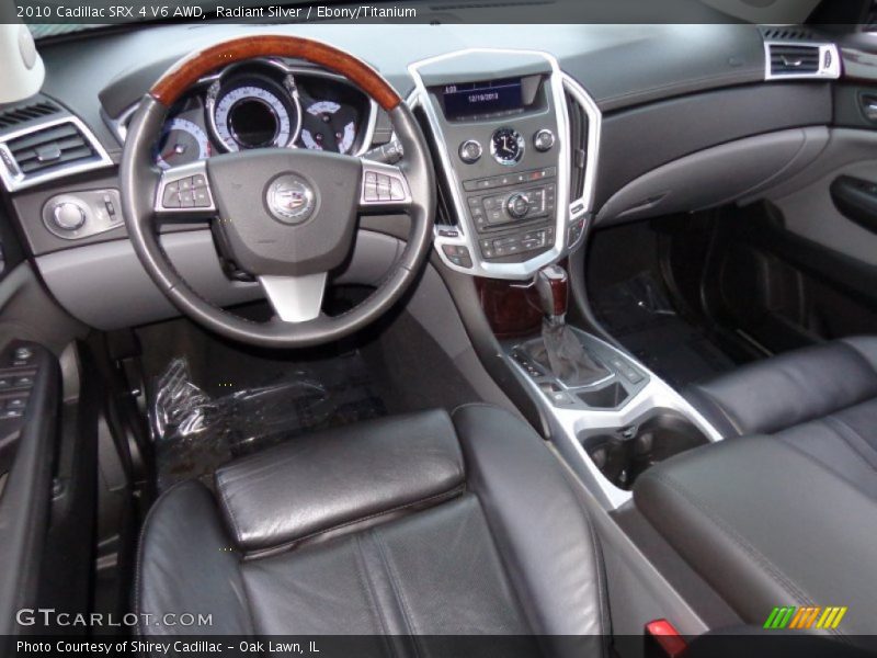 Radiant Silver / Ebony/Titanium 2010 Cadillac SRX 4 V6 AWD