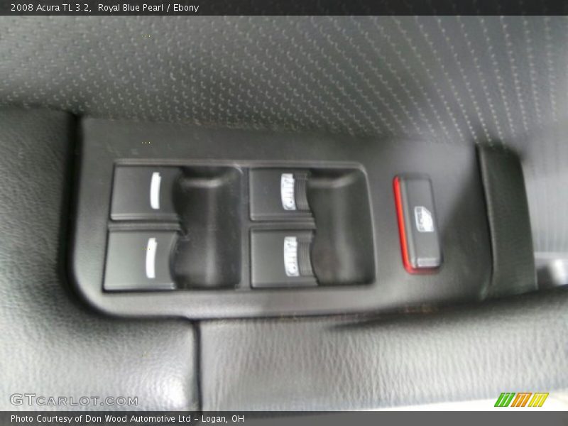 Royal Blue Pearl / Ebony 2008 Acura TL 3.2