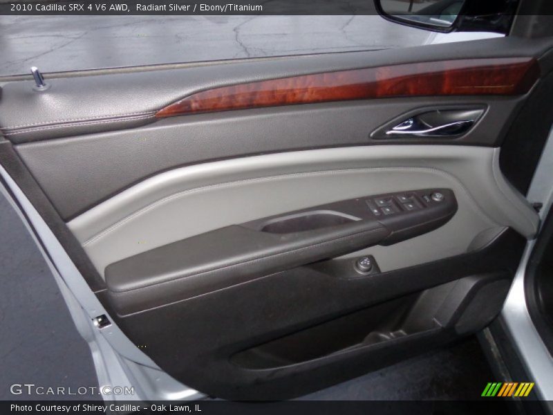 Radiant Silver / Ebony/Titanium 2010 Cadillac SRX 4 V6 AWD