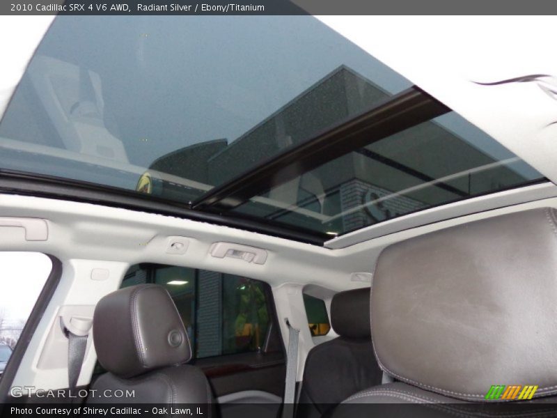 Radiant Silver / Ebony/Titanium 2010 Cadillac SRX 4 V6 AWD