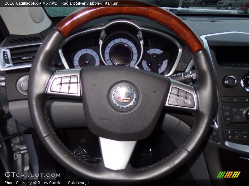 Radiant Silver / Ebony/Titanium 2010 Cadillac SRX 4 V6 AWD