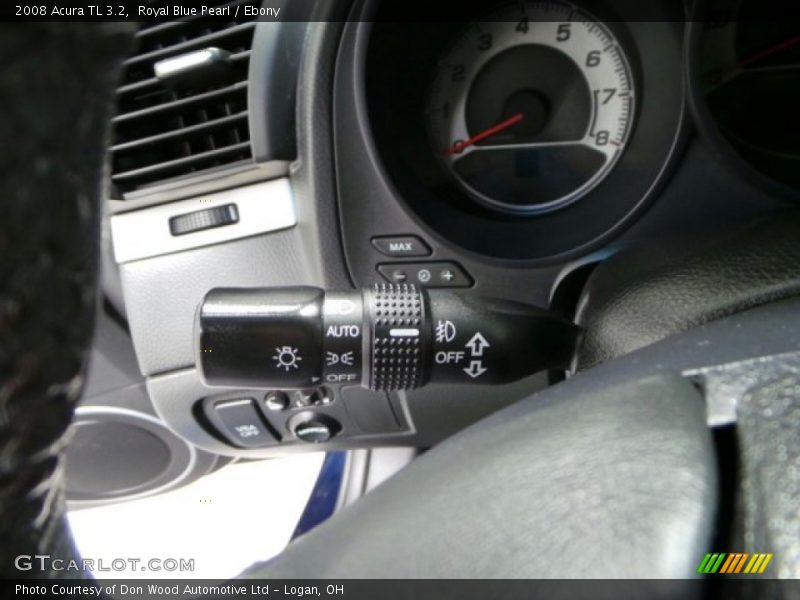 Royal Blue Pearl / Ebony 2008 Acura TL 3.2