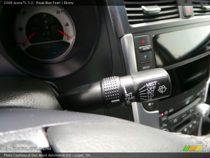Royal Blue Pearl / Ebony 2008 Acura TL 3.2